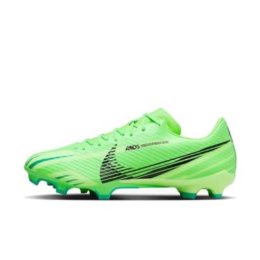 Imagem de Nike Tênis de futebol masculino Zoom Vapor 15 Acad MDS Fg/Mg, Green Strike Black Stadium Green, 42 BR