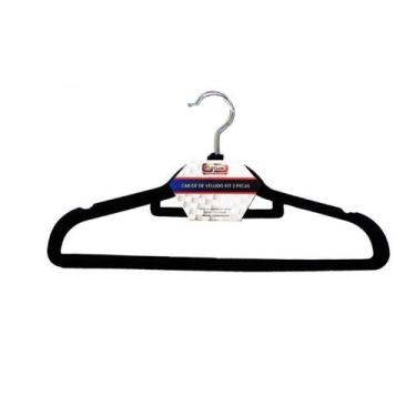 Imagem de Cabide de Veludo Kit 3 Peças - Catuaí