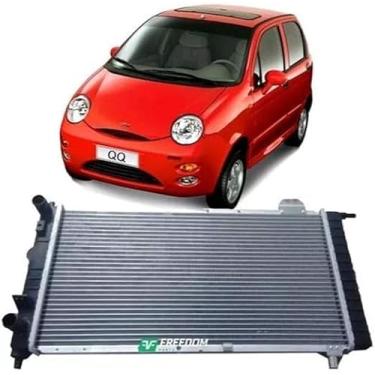 Imagem de Radiador chery qq 1.1 entrada e saida lado igual - 2011 a 2018