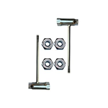 Imagem de DFSFDS 2pcs T Wrench Combination Screwdriver with Bar Nuts Fits for Stihl MS170 MS180 Chainsaw 026 MS260 025 MS250 024 036 MS390