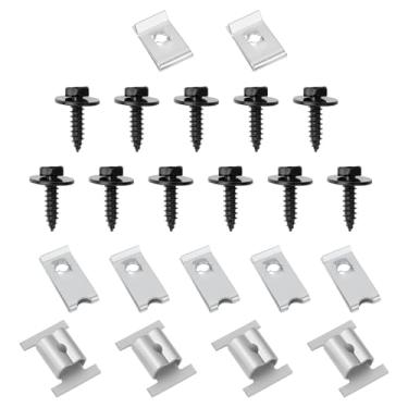 Imagem de Micro Traders Clipes de reparo da parte inferior do motor compatíveis com Fiat Doblo 263 compatíveis com Opel