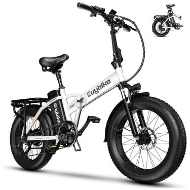 Imagem de Bicicleta Elétrica Dobrável bluebiko F6B com Motor Brushless 750W (Pico 1000W), Bateria Removível 48V 20Ah, Freios a Disco Duplos e Sistema