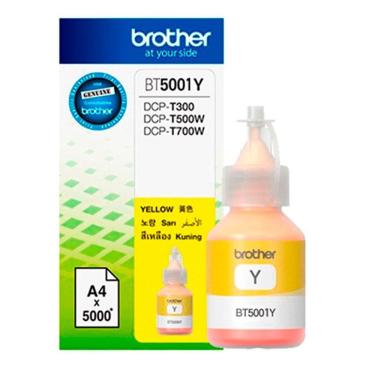 Imagem de Garrafa de tinta autêntico Brother BT5001Y Amarelo 48,8ml
