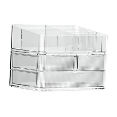 Imagem de Generic Organizador de maquiagem, organizador de gavetas, organização doméstica e armazenamento, estojo de cosméticos, suporte de beleza para banheiro, batom