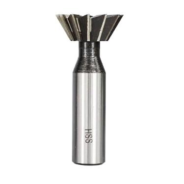 Imagem de WZFC Fresa de cauda de andorinha HSS Fresas de topo de aço de alta velocidade CNC Fresa fresa, 16 x 45 graus