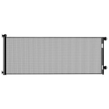 Imagem de Grade Bebês Cachorros Grade Protecao Criancas Portao Segurança Bebe Retrátil Instalação Escalável Portao Pet Grade Cachorro Grade Infantil Bebê Pet Porta Escada (Preto)