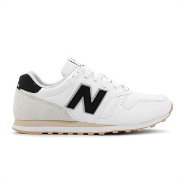 Imagem de Tênis New Balance Masculino 373v2 , 40BR, Branco