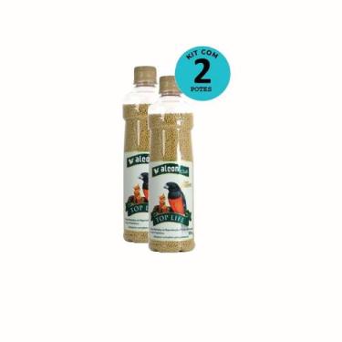 Imagem de Kit Ração Alcon Club Top Life Super Premium 325g Com 2 unidades