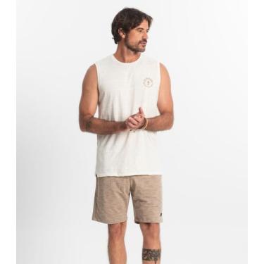 Imagem de Bermuda Masculina Moletinho Diametro Marrom, G, Marrom