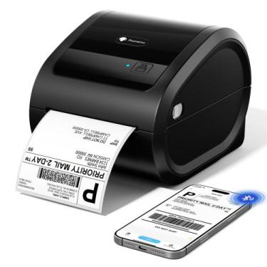 Imagem de Impressora térmica de etiquetas Phomemo D520BT Bluetooth 4x6in