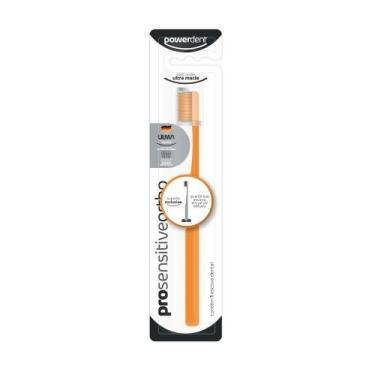 Imagem de Escova de Dentes Pro Sensitive Ortodôntica Powerdent  Higiene Delicada