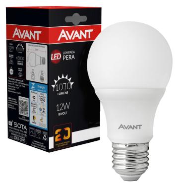 Imagem de Lampada led 12w bulbo bivolt E27 Inmetro Avant