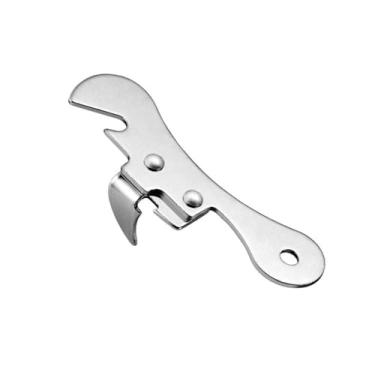 Imagem de Abridor de garrafas multiuso abridor de garrafa de vinho aço inoxidável acessórios de cozinha para cozinha doméstica (prata)