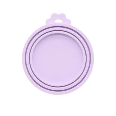 Imagem de Tampas roxas de qualidade premium - Conjunto de 2 peças de silicone para vedação hermética e proteção sem vazamentos
