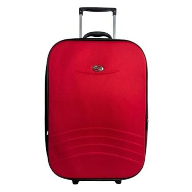 Imagem de Mala de viagem 23kg expansiva Forrada e Resistente (Vermelho)