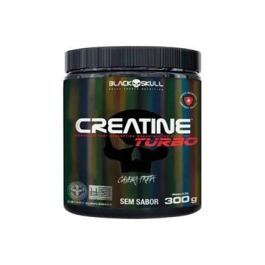 Imagem de Creatina Turbo Black Skull 300g Sem sabor