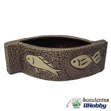 Imagem de Vaso De Cerâmica 6,5X19,5X8,5Cm Cod009