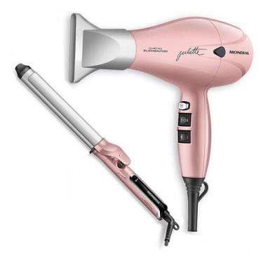 Imagem de Kit Secador e Modelador Golden Rose By Juliette Ju-01 127V