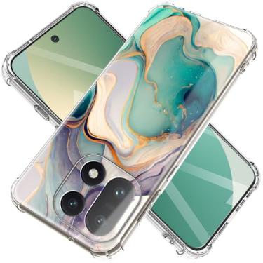 Imagem de CLATUK Capa para oneplus 15, fina, antiqueda, à prova de choque, macia, à prova de choque, transparente, capas protetoras de telefone 16,87 polegadas (Lago Alpino)