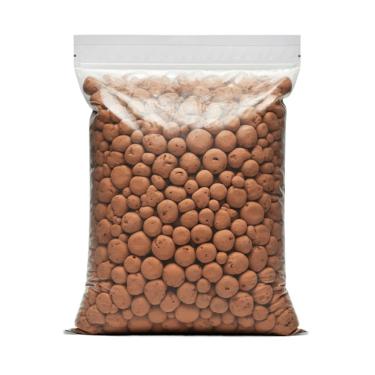 Imagem de Seixos 20 Litros de Argila Expandida Pedras Para Vasos De Plantas Drenagem 3222 e Decoração Jardim Externo(15)