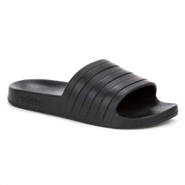 Imagem de Chinelo Adidas Adilette Aqua Preto - Feminino, 36-37, Preto