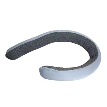 Imagem de Almofada De Pescoço Para Viagem | Cachecol Enrolável Espiral Flexível | Travesseiro De Viagem Lavável E Compacto | Para Casa Escritório Avião De Estrada Acampamento Suporte Para Cabeça E Queixo