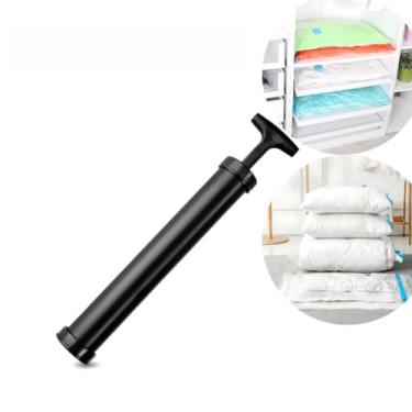 Imagem de Kit 10 Sacos a Vácuo + Bomba Sucção Organizador de Roupas e Viagem(Somente Bomba)