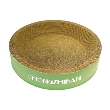 Imagem de Generic Cama arranhadora para gatos Cama para gatos a arranhões ao desgaste Almofada arranhadora Suprimentos para animais de, Verde