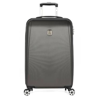 Imagem de Mala Viagem De Bordo Rodinhas 360 Geneva Grafite Polo King