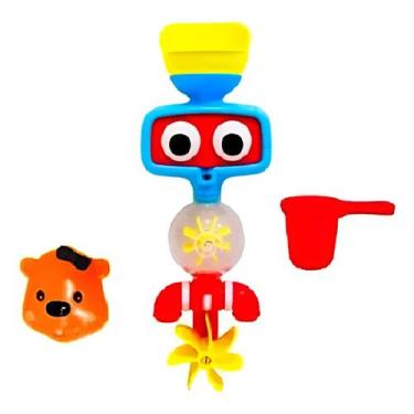 Imagem de Brinquedo Hora Do Banho Divertido Chafariz Bebê Criança - Fênix, Azul