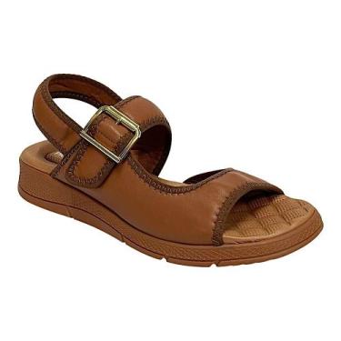 Imagem de Sandália Piccadilly Papete Esporão 571019 Marrom Ocre, Ocre, 37