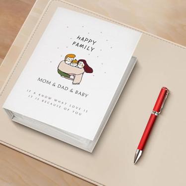 Imagem de Álbum de fotos Picutre de 8,9 x 6,6 cm 200 fotos, álbum de fotos intersticial, adequado para família, casamento, aniversário, feriado