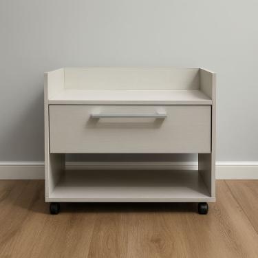 Imagem de Gabinete Armário para Banheiro 50cm MDF Multiuso - Ancona