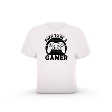 Imagem de Luminária Camiseta Born To Be Gamer Light