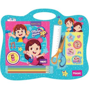 Imagem de Livro - Maria Clara e JP - Recorte e Cole