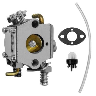Imagem de Vaticas Carburador adequado para motosserra John Deere J3816 UP07905 com mangueira de vedação