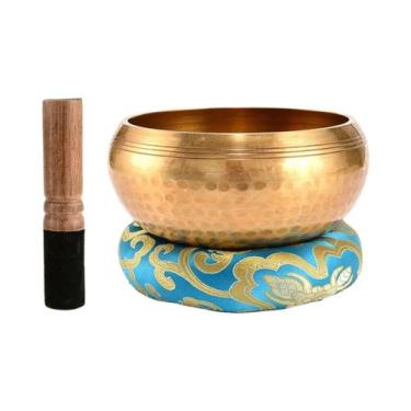Imagem de Conjunto De Tigelas Tibetanas Para Meditação, Yoga E Alívio Do Estress