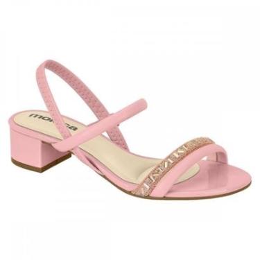 Imagem de Sandalia Moleca 5259.846.28488 Salto Grosso Feminino-Feminino