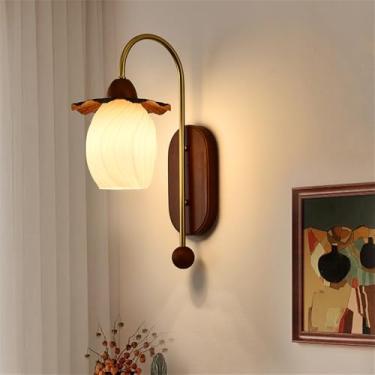 Imagem de Contemporânea Lâmpada de parede LED Americana Criativa Sala de Estar Quarto Estudo Villa Corredor Escadas Decoração Casa Luz (Estilo 3)