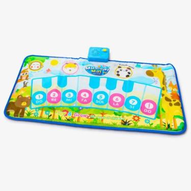 Imagem de Tapete De Atividades Musical Piano Interativo Educativo Bebê - FIRST