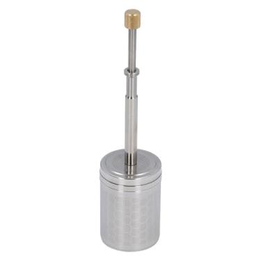 Imagem de Dioche Infusor de café Tipo Prensa, Filtro de Mola de Aço Inoxidável, Filtro de êmbolo de Preparação de café Reutilizável para Viagens de Escritório Em Casa, Compacto Durável 8,3 X 2