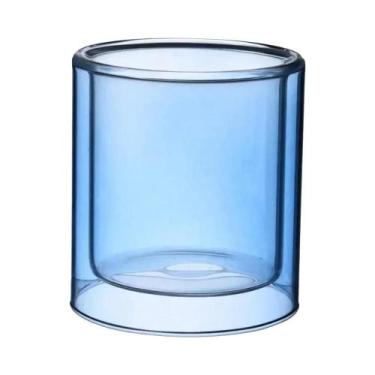 Imagem de Suporte De Vela LED De Vidro Transparente Para Centro De Mesa De Casam