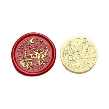 Imagem de Selos De Cera De Cobre Para Inverno Para Envelope, Cartão De Saudação,