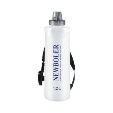 Imagem de Garrafa De Água Portátil NEWBOLER De 1L Para Esportes, Ferramenta De H