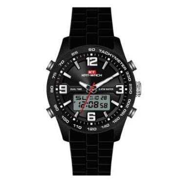Imagem de Relógio Masculino Kat-Wach AnaDigi KT1206 Preto-Masculino