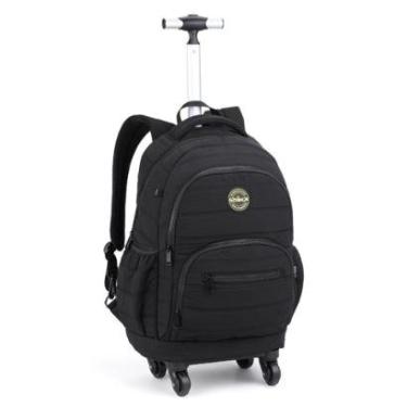 Imagem de Mochila Rodinhas Juvenil Masculina Bolso Notebook Shock-Masculino