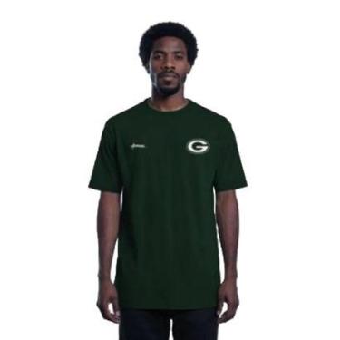 Imagem de Camiseta Bold Approve X NFL Basic Packers - Verde-Unissex