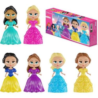 Imagem de Brinquedo para Montar Princesas com 3 Unidades - GGB PLAST