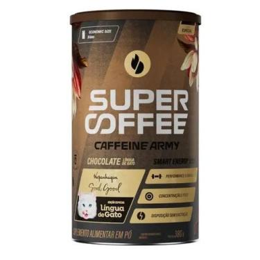 Imagem de Super Coffee Sabor Língua de Gato 380g Caffeine Army