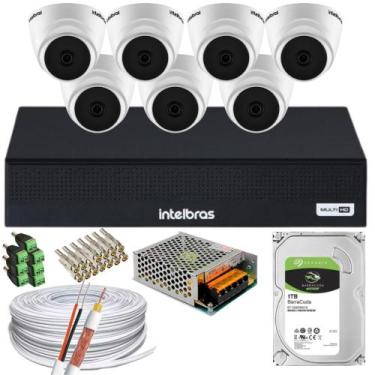 Imagem de Dvr 3008-C Canais intelbras 07 Cameras 1220 D mic C/ Áudio C/HD 2TB